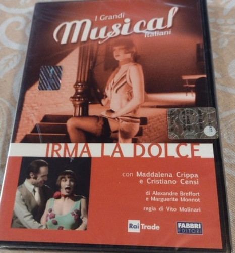 Irma dolce dvd musical - dvd,
