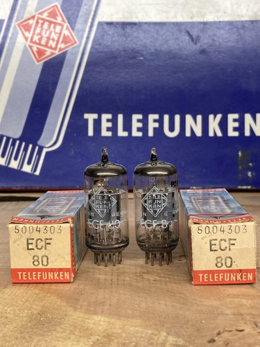 Ecf80 6bl8 telefunken - ecf80,