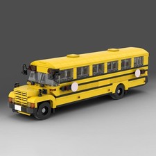 635Pz MOC Giallo Scuolabus