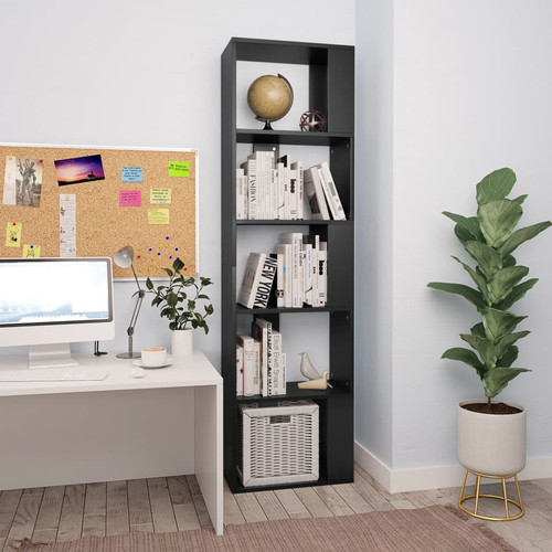 Vidaxl libreria divisorio nero - vidaxl,