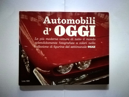 Automobili oggi rizzoli - automobili, ed.