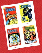 KRIMINAL N.100 ADESIVO ANASTATICO PER ALBUM KRIMINAL A COLORE DEL 2020 LA GAZZET
