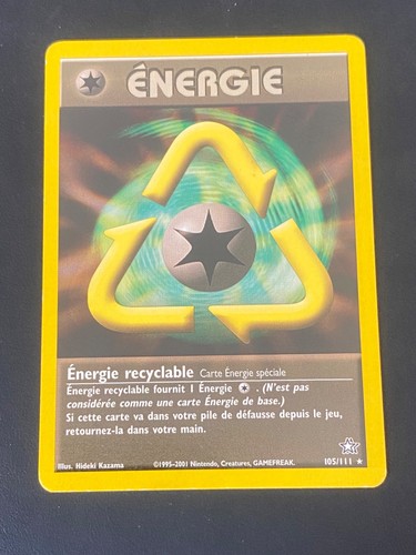 Carte pokemon énergie - carte,