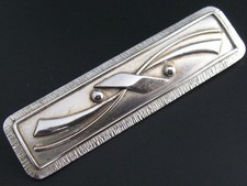 Spilla argento 900 fatta a mano stile liberty molto bella