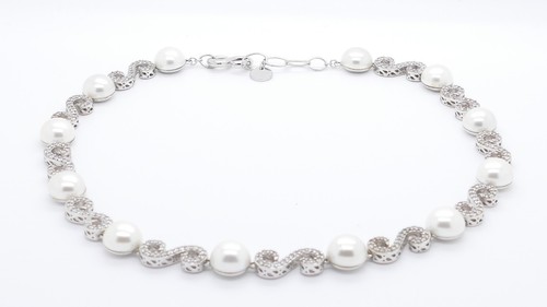 Collana collier anni fascia - 80,