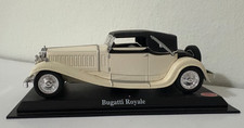 Modellino auto Bugatti Royale bianca - scala 1/43