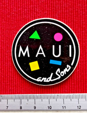 Adesivo Sticker  vintage MAUI