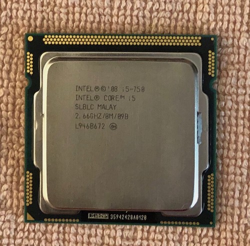 Processore intel core 750 - processore,