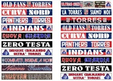 SUBBUTEO 20 ADESIVI della TORRES TIFOSI & SUPPORTERS per TRANSENNA VERDE