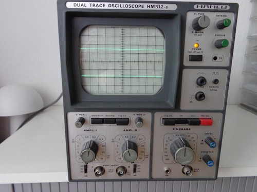 Oscilloscopio hameg 312 - oscilloscopio,