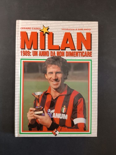 Libro milan 1989 anno - libro, da