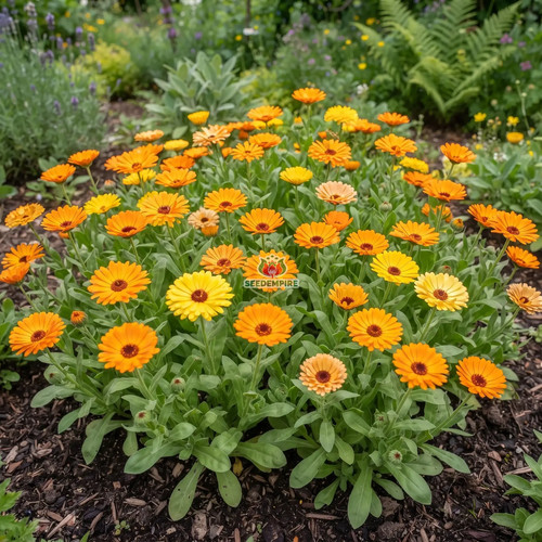 Calendula pot - calendula,