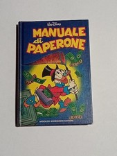 Libro cartonato Manuale di Paperone - I Edizione Disney 1983