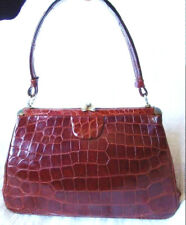  BORSA Autentico COCCODRILLO