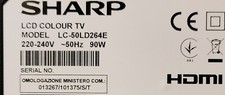 RICAMBI PER TV SHARP LC-50LD264E