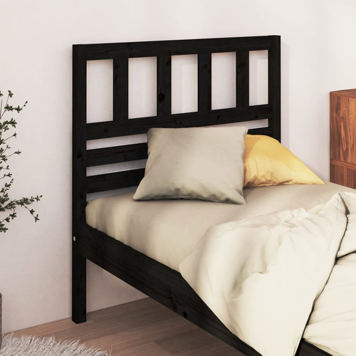 Vidaxl testiera per letto nera - per,