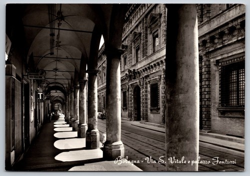 Cartolina rppc italia - cartolina, bologna