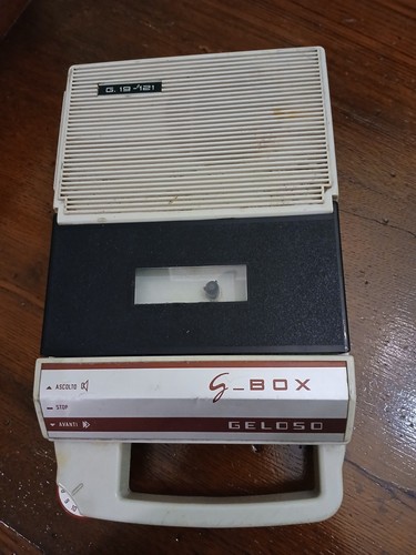 Registratore vintage geloso - registratore,