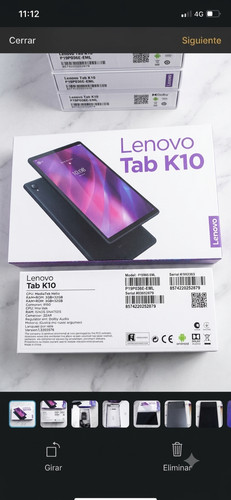 Tablet lenovo tab k10 - lg,