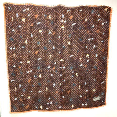 Sciarpa oversize louis vuitton - sciarpa,