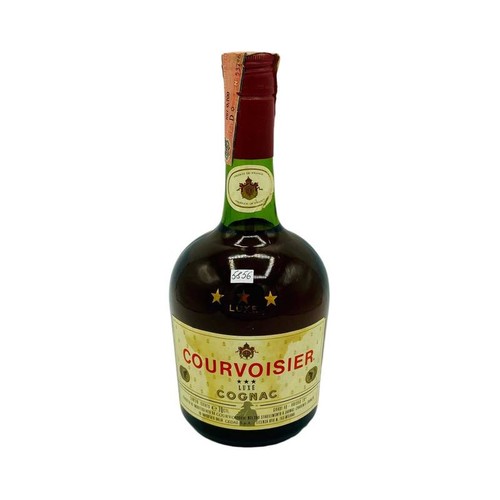 Vintage bottle courvoisier - vintage,
