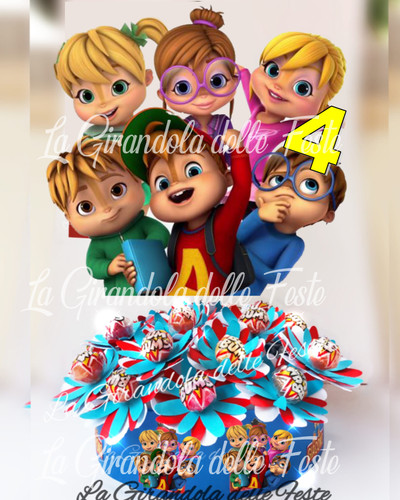 Torta lecca alvin - torta,