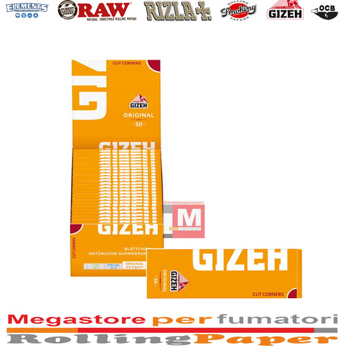 Cartine gizeh giallo - giallo, originale