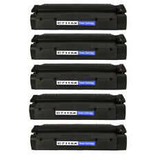 5 Cartucce Toner Nero per HP