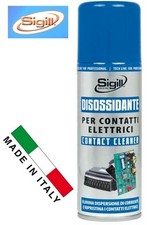 DISOSSIDANTE PER CONTATTI ELETTRICI SPRAY 200 ml "SIGILL"  100% MADE IN ITALY