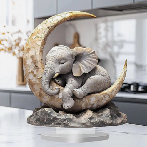Tavolo ornamento elefante - tavolo,