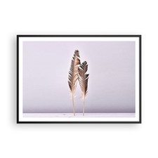 Poster 100x70cm Due piume