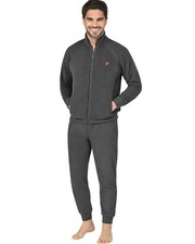 Tuta Uomo Invernale in Pile Sherpa Lotto – Calda e Morbida con Zip e Tasche