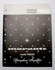 MARANTZ PM350 MANUALE DI