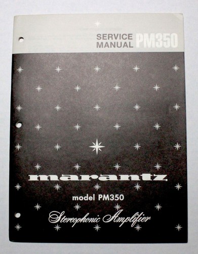 Marantz pm350 manuale - marantz,