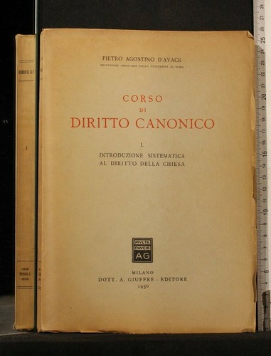 Corso diritto canonico - diritto, vol