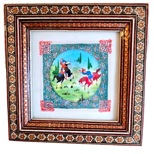 Quadro miniatura persiano