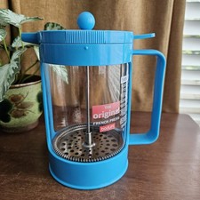 Caffettiera grande blu Bodum