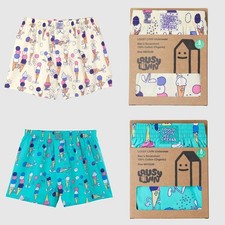 Boxer Lousy Livin "Icecream" intimo uomo men gelato cotone biologico