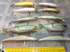 Lotto 10 Minnows Esca