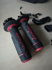 DOMINO COMANDO GAS RAPIDO CROSS ENDURO OFFROAD DESMO KRE 03 NERO DOPPIO CAVO