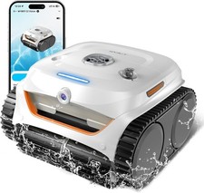 WYBOT C2 Vision AI Telecamera Robot Piscina Cordless con Batteria, Fino a 180㎡