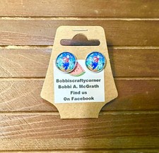 Orecchini a perno Mario