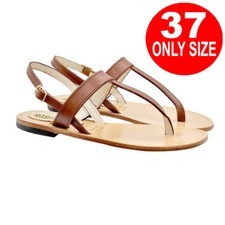 Sandalo in vero cuoio tomaia