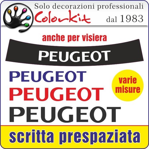 Coppia adesivi peugeot - adesivi,