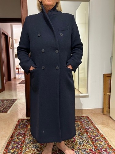 Cappotto blu piombo - cappotto, da