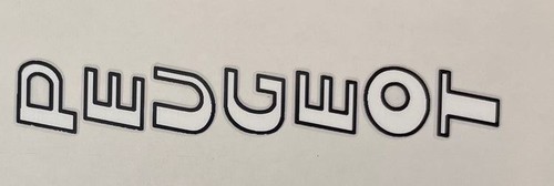 Peugeot small fork decals