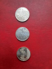 Set di 3 monete Francesi