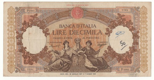 10000 lire repubbliche - 10000,