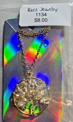Collana rotonda pietra - collana,