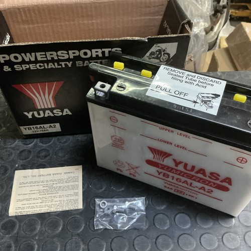 Batteria yuasa yb16al - batteria, moto